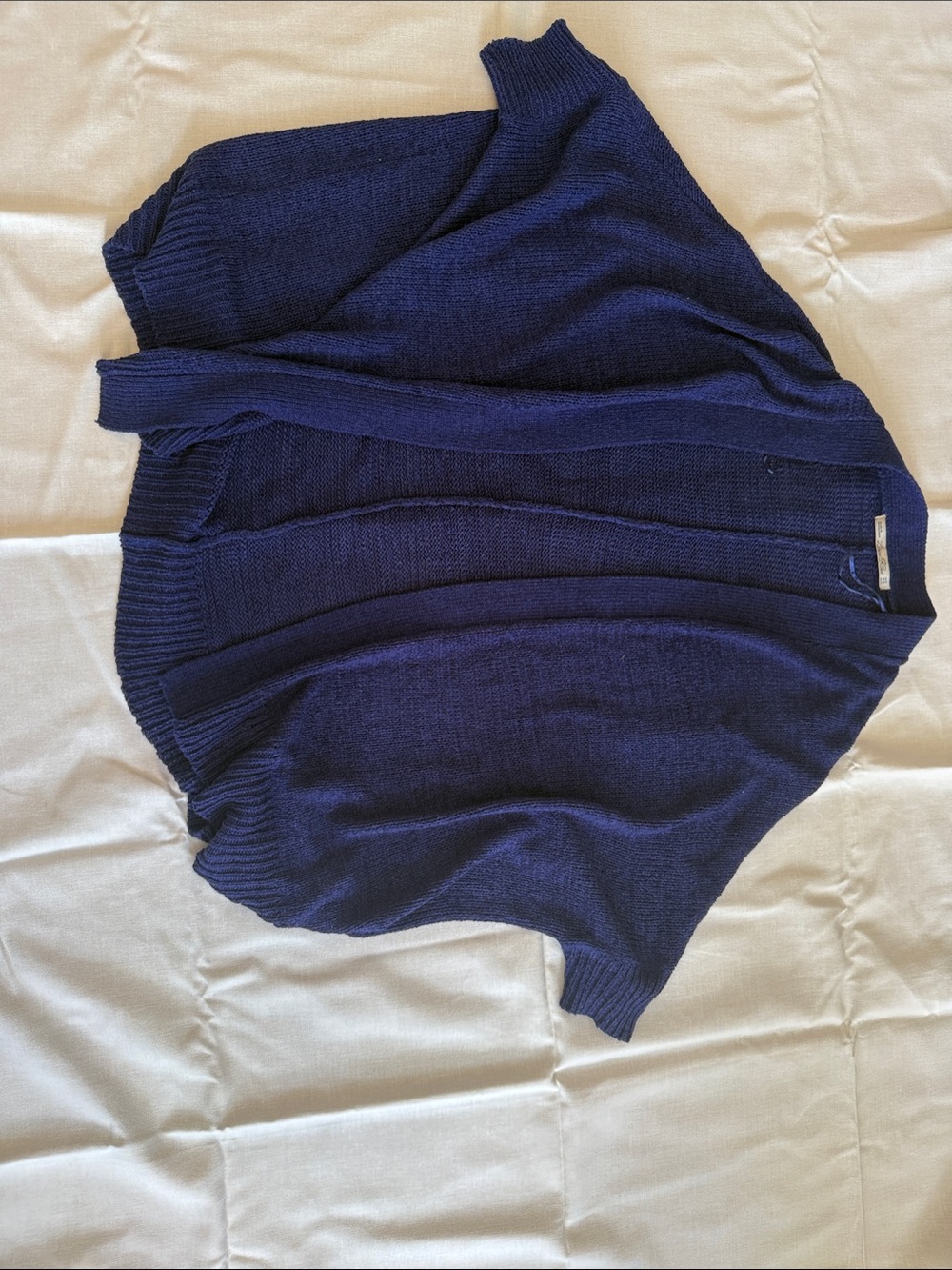 Zara Deep Navy Open Cardigan